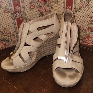 Merona (target) Tan Wedges